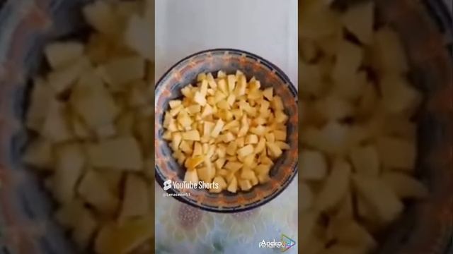 _Шарлотка_ с яблоками и лимоном.