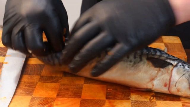 Рецепт скумбрії запеченої з овочами / Рецепт скумбрии запеченной с овощами