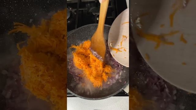 Когда дома есть только крупа и мясо, то готовим 😍#каша #мамаготовит