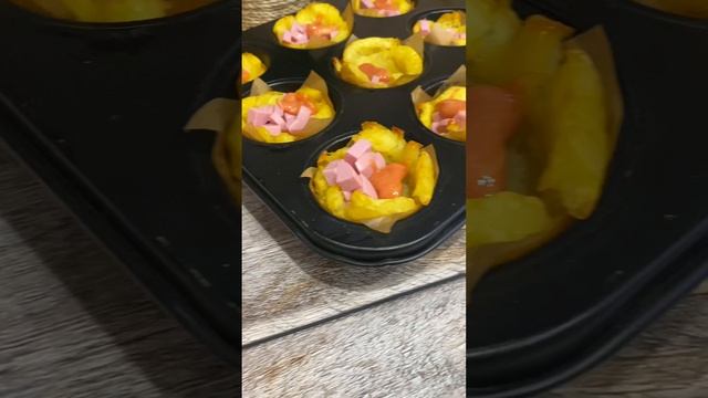 Картофельные тарталетки.