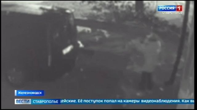 В Железноводске женщина разбила окно иномарки и выкрикивала экстремистские лозунги