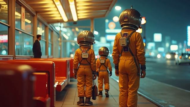 Retro Future Dreams - 1950s Sci-Fi - AI Short Film