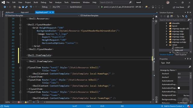 Using the Xamarin.Forms Shell Part2