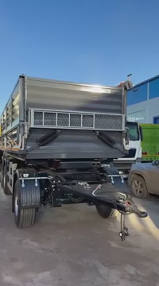 Изготовили самосвальный, зерновозный прицеп...