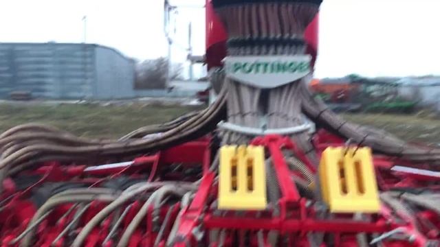 Посевной комплекс POTTINGER TERRASEM 
V 6000 D Z экспресс-обзор от Иракли Концелидзе