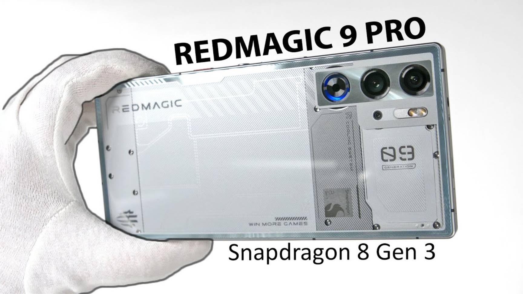 Самый мощный игровой телефон - RED MAGIC 9 Pro (Snapdragon 8 Gen 3)