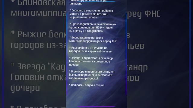 Анонсы новостей за последний час. 02.12.2024 2 #новости #новостисегодня #короткиеновости #shorts