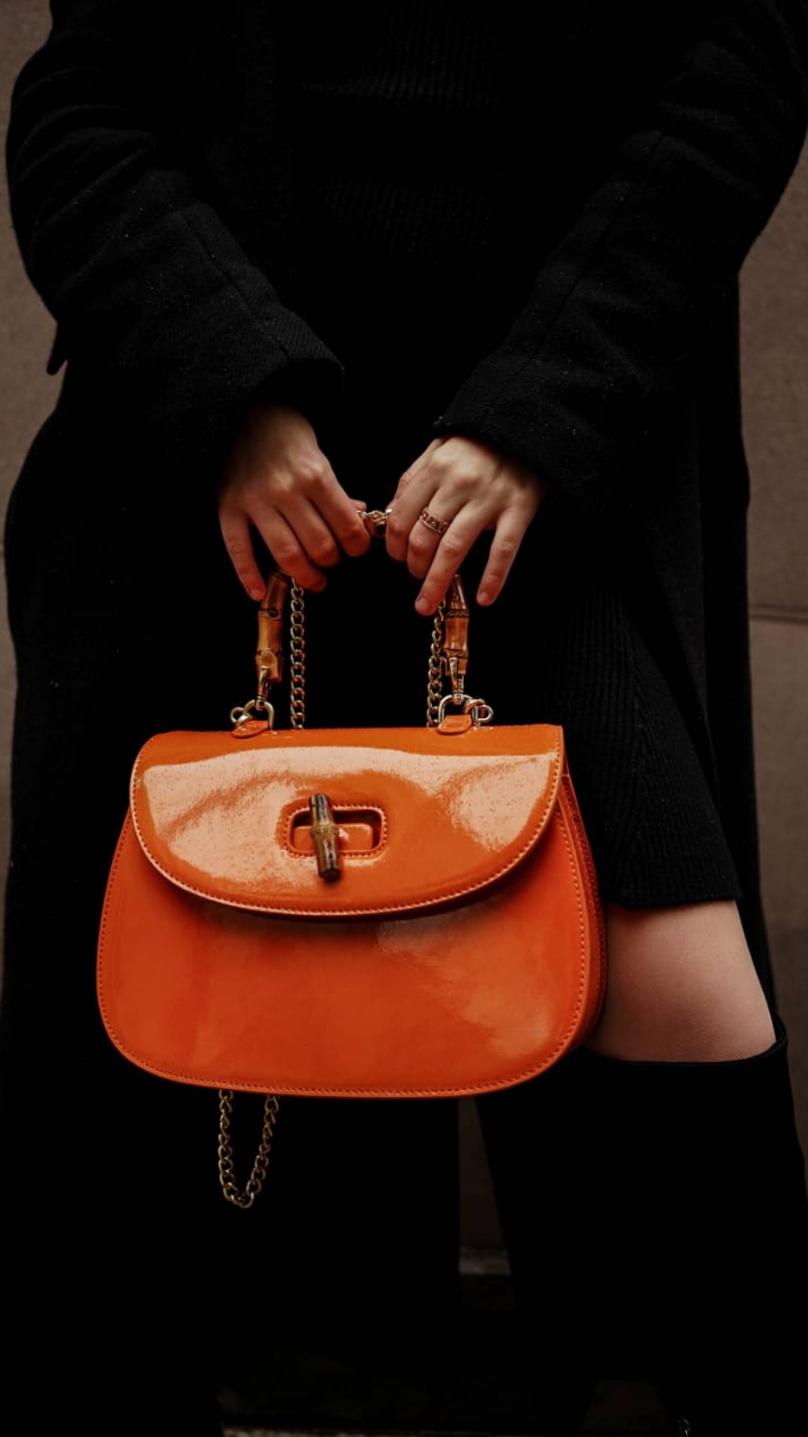 Наша покупательница Ева и сумка "Лавли" Sun orange