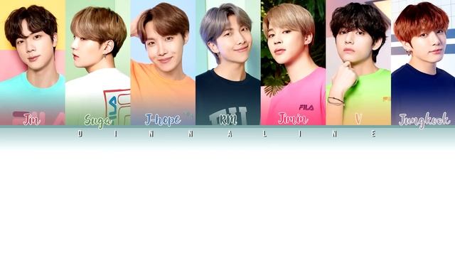 BTS MEME SONG - (Color Lyrics Eng_Rom_Han)