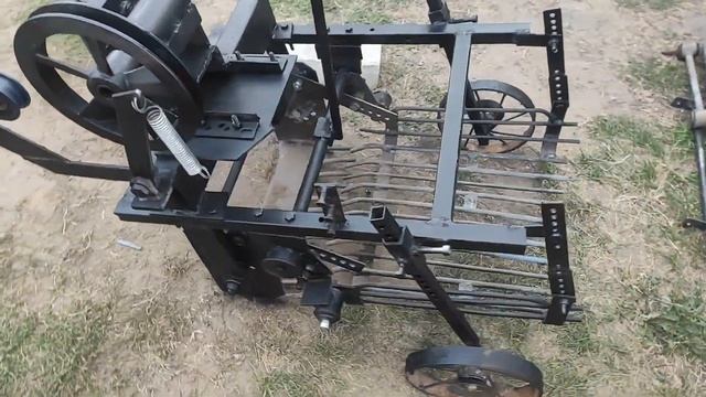 Картофелекопалка самодельная! трата 1000р!