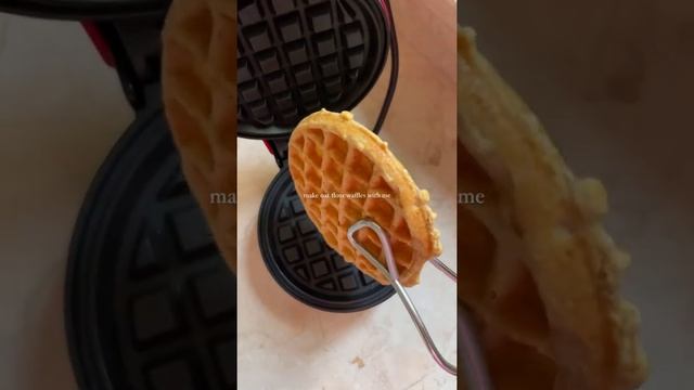 Make oat flour wafles with me!!!!🧇