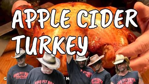 Our famous Apple Cider Turkey recipe is back!