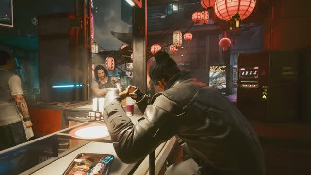 Cyberpunk 2077. On soft paws.