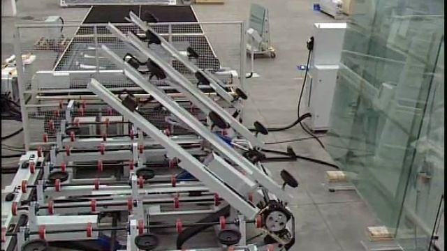 Линия раскроя монолитного стекла Genius CT с загрузчиком Movetro LS-BL