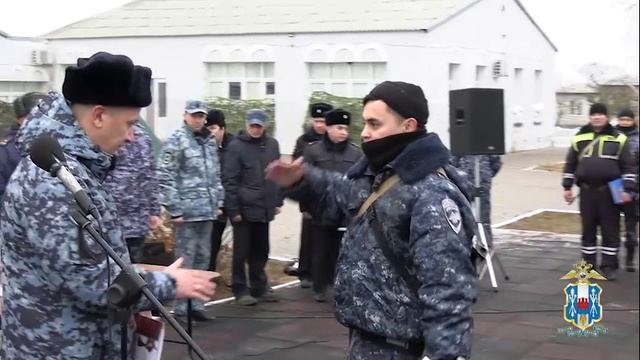 ‼️❗❕В Чертковском районе Ростовской области состоялась смена сводного отряда полиции