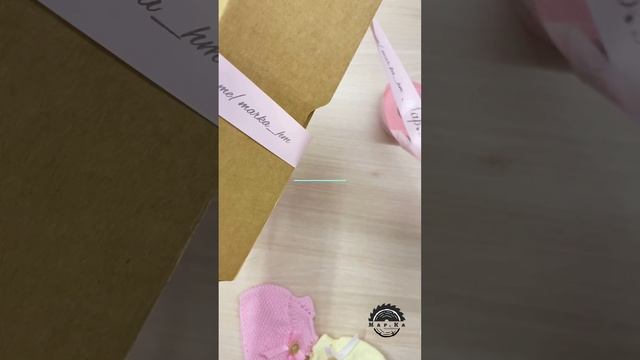 Упаковка кошечки амигуруми