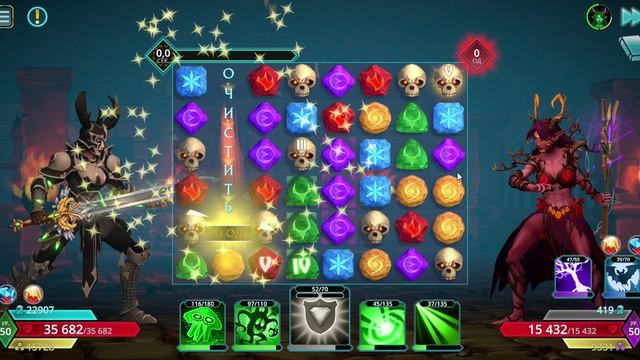 Puzzle Quest 3 - Dok vs Shadowdragonling