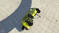 Зря он так быстро разогнался Копы поехали не на ту дорогу! игровой мультик 3D аварии тачки