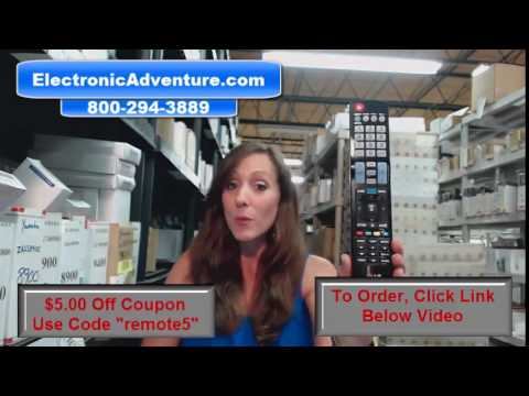 LG AKB73755415 Coupon $5 Off Remote Control LED TV With Portal Button – ElectronicAdventure.com