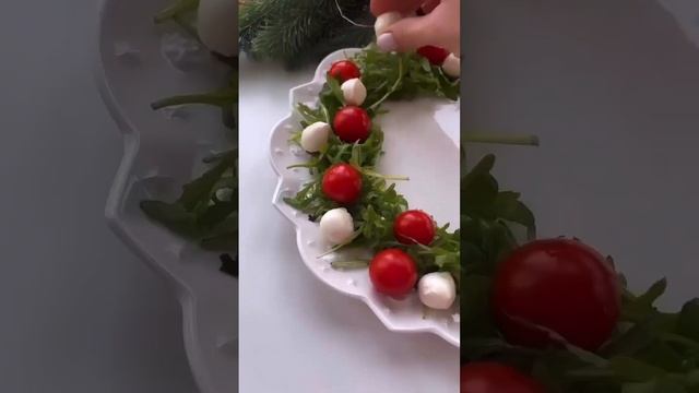 Идея оформления салата, сохраняй! #новыйгод #новый2024год #2024 #еда #салат #меню #менюнановыйгод