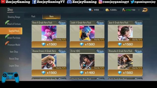Garena Contra Returns Unlocking Class A 3 New Characters
