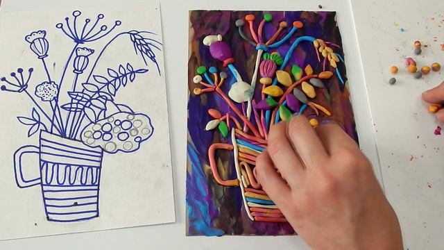 Мастер-класс Посашковой П.В_Осенний букет