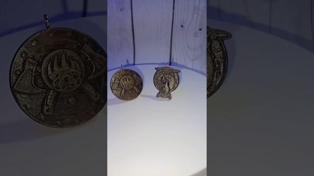 #shorts #дерево Комплект кулон-брелок своими руками