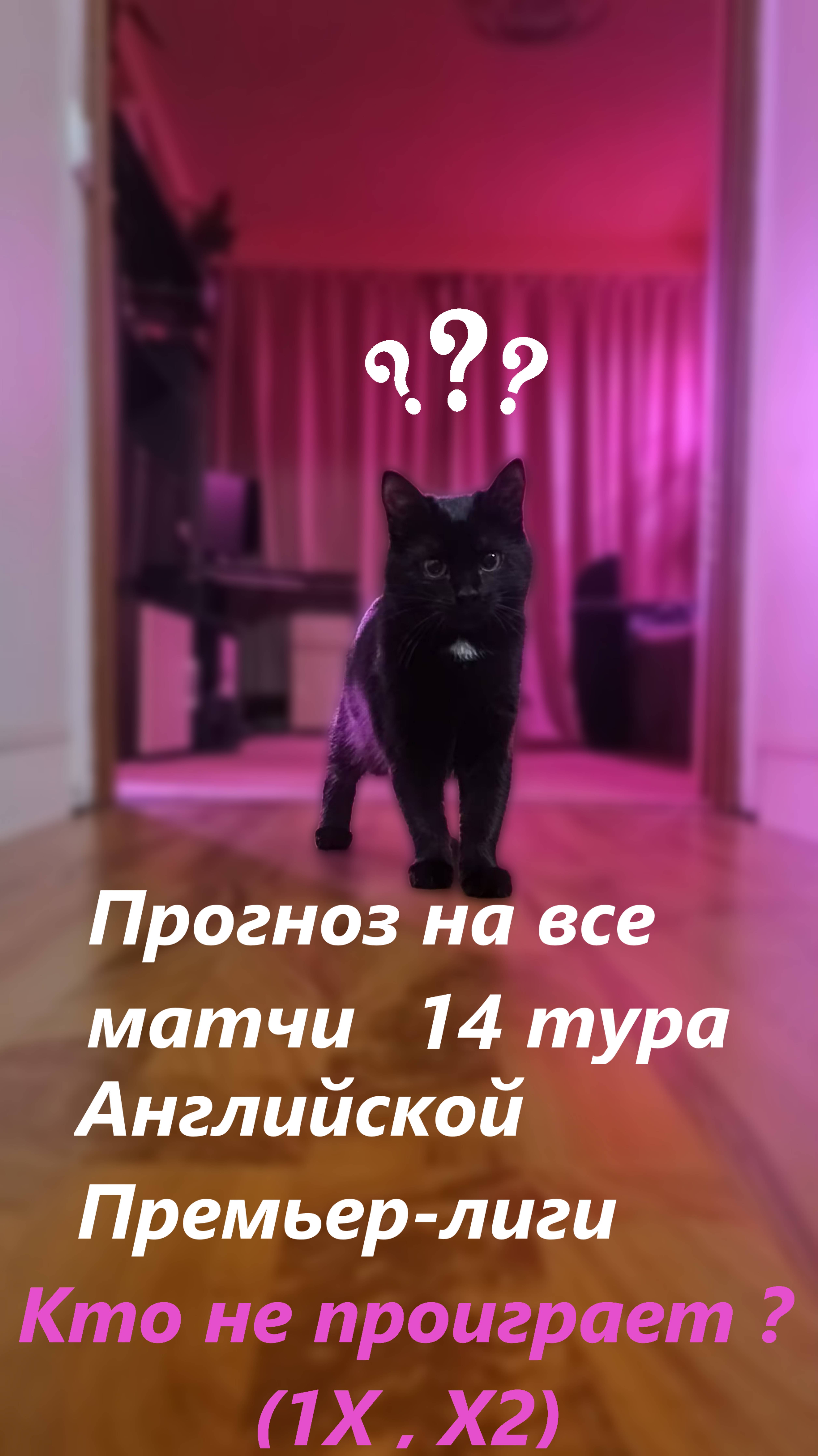 Прогноз на 14 тур Английской Премьер Лиги