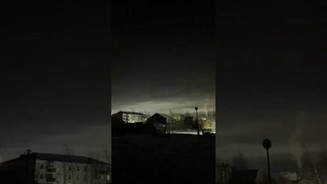 Падения астероида "C0WEPC5" от жителей маленького сибирского городов Ленска и  Олёкминска🔥