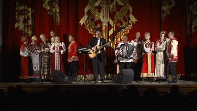 Однозвучно звенит колокольчик. Андрей Соболев и ансамбль "РУСЬ"