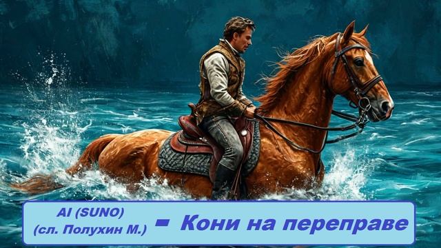 AI (Suno) (сл. Полухин М.) - Кони на переправе