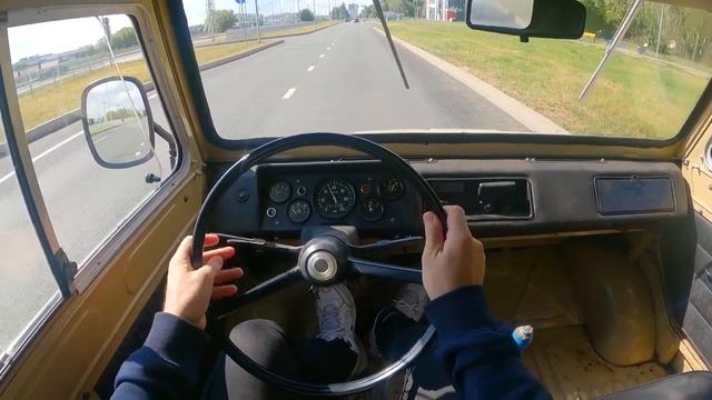 Луаз OLD SOVIET SUV  POV Test Drive 1990 LUAZ 969