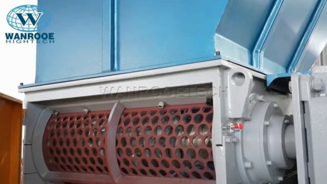 Одновальный шредер для измельчения пластиковых отходов