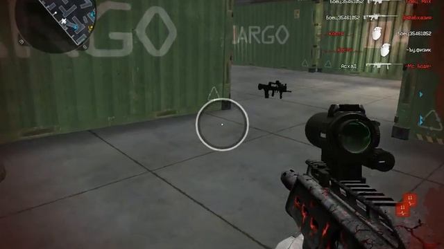 Очередное видио на карте "Ангар" (Warface)