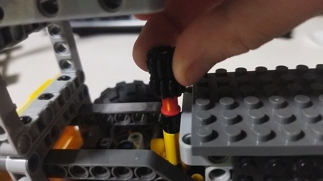 LEGO technic самоделка тупой трактор обзор.
