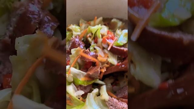 Low calorie cabbage soup with andouille chicken sausage #lowcarb #lowcalorie #healthyeating #living