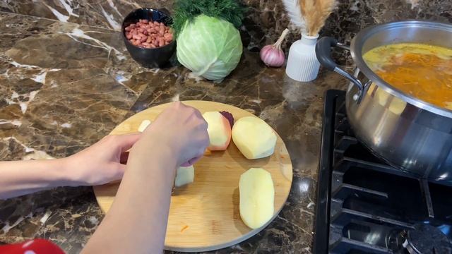 ҚУЫРМАСЫЗ ДӘМДІ ҚЫЗЫЛ БОРЩ💥Вкусный наваристый Борщ!
