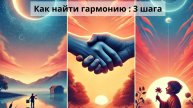Как найти гармонию:3 шага