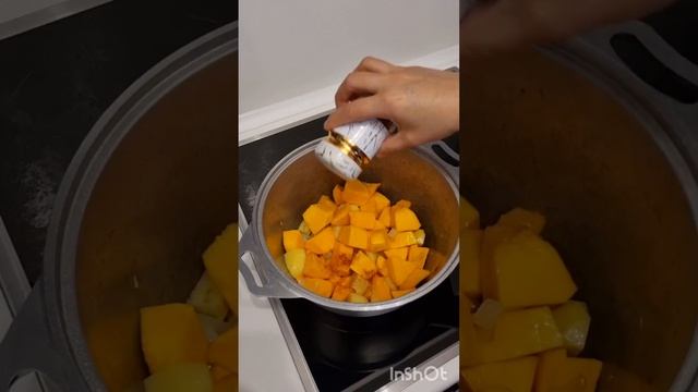 тыквенный кремовый суп.#еда #food #вкусно