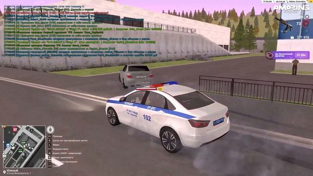 Будни ДПС. AMAZING RP. SILVER.