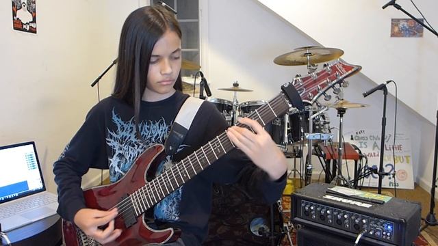 NEUROGENIC - "Allotriophagical Obsession" Guitar Cover (w/ tab)