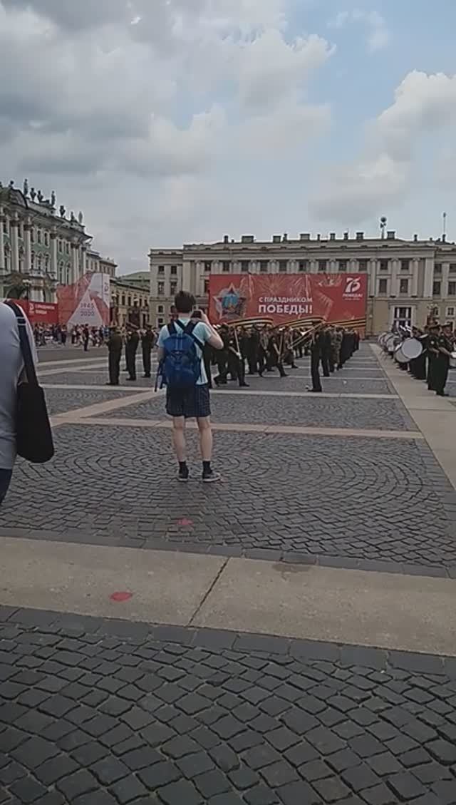 День Победы на Дворцовой.