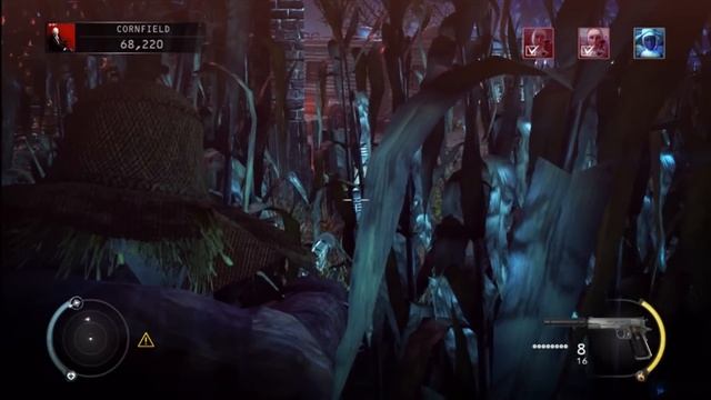 Hitman Absolution 70 Attack Of The Saints All Challenges (Normal) Angel Of Death pt2.