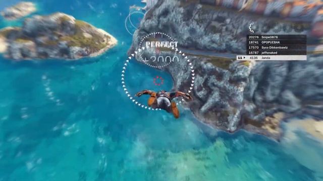 Just Cause 3:Wingsuit Challenge - Manaea Tour