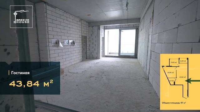 Обзор последнего видового апартамента в ЖК SKYPLAZA | Рядом Массанровский пляж и Ялта-Интурист