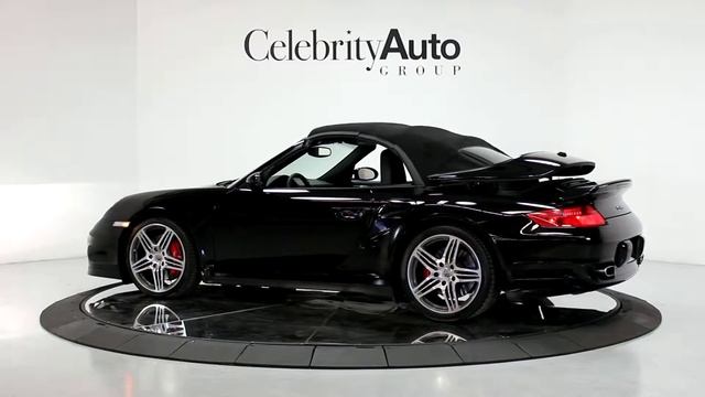 2009 PORSCHE 911 TURBO CABRIOLET SPORT CHRONO PKG TURBO