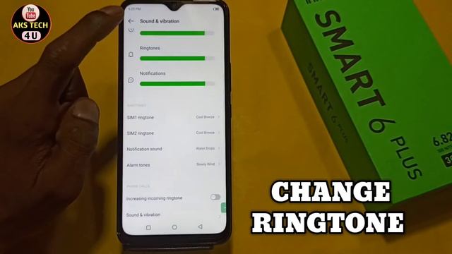 How To Change Ringtone in Infinix Smart 6 Plus | Infinix Smart 6 Plus Ringtone Change