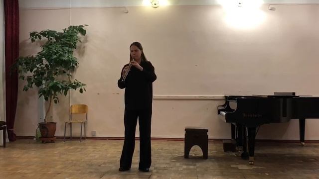 Крят София Дмитриевна, 16 лет. Б. Бриттен Бахус из 6 Метаморфоз для гобоя.