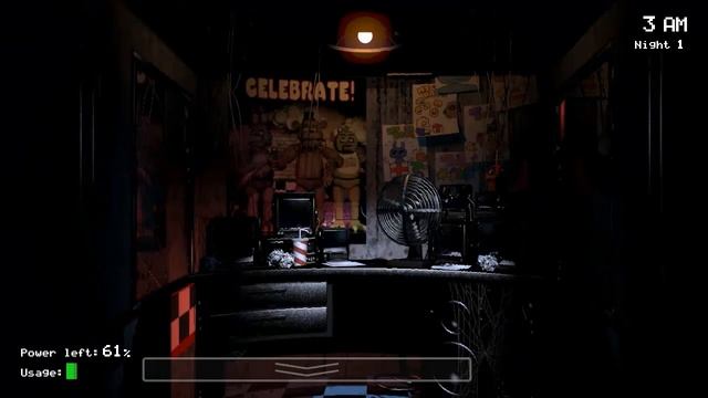 Играем в FiveNightsatFreddys #1 ДРОЖЬ В КОЛЕНКАХ