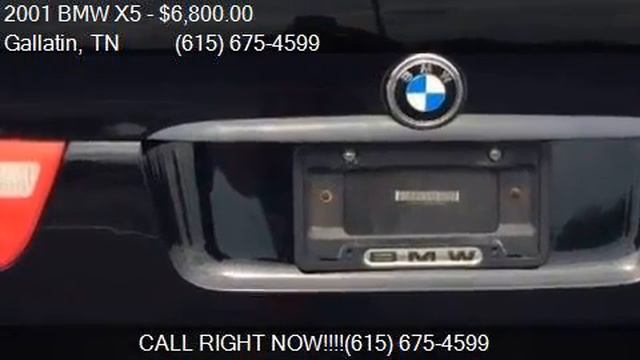 2001 BMW X5 3.0i for sale in Gallatin, TN 37066 at Redline M